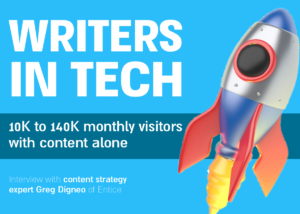 content strategy podcast episode writers in tech