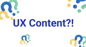 What is UX content