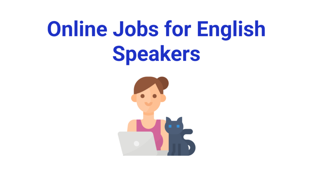 online jobs for english speakers